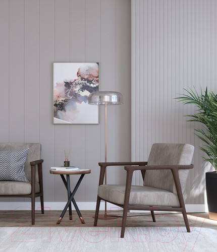 Изображение товара Панель МДФ STELLA Classic De Luxe Sandgrau (2700х200х6мм)