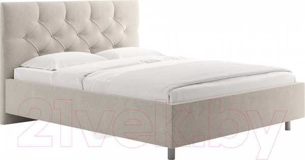 Изображение товара Каркас кровати Сонум Bari 90x200 (рогожка песочный)