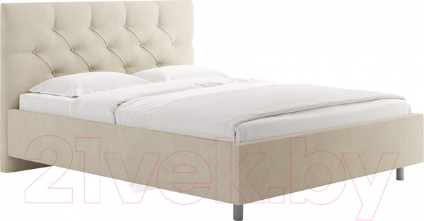 Изображение товара Каркас кровати Сонум Bari 90x200 (замша кремовый)