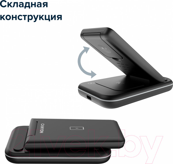 Изображение товара Зарядное устройство беспроводное Canyon WS-304 / CNS-WCS304B