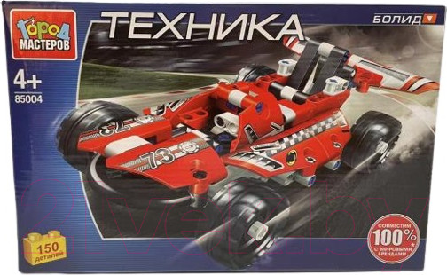 Изображение товара Конструктор Город мастеров Гоночный болид / 85004-KY (150эл)
