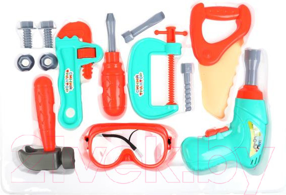 Изображение товара Набор инструментов игрушечный Играем вместе Синий трактор / B2068743-R