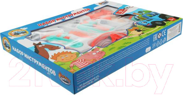 Изображение товара Набор инструментов игрушечный Играем вместе Синий трактор / B2068743-R