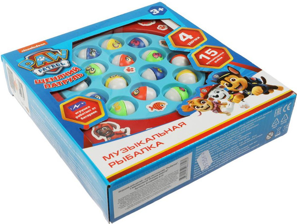 Изображение товара Развивающий игровой набор Играем вместе Рыбалка Щенячий патруль / B1284066-R10