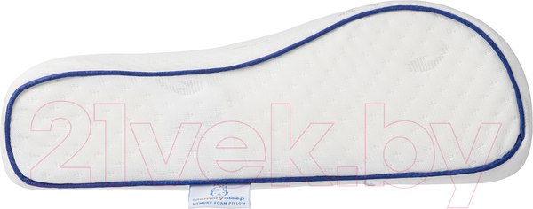 Изображение товара Ортопедическая подушка Белань Ergonomic с эффектом памяти (50x30x8/11см)