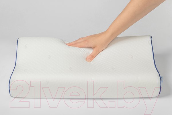 Изображение товара Ортопедическая подушка Белань Ergonomic с эффектом памяти (50x30x8/11см)