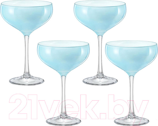 Изображение товара Набор бокалов Bohemia 40919/D5249/180-4 (4шт)