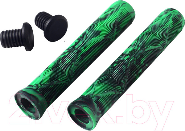 Изображение товара Грипсы для самоката Stattum SG12-BG (черный/зеленый)