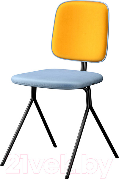 Изображение товара Стул Latitude Ror Y / RORCHYBKVLRBLYEL (черный/голубой/желтый)