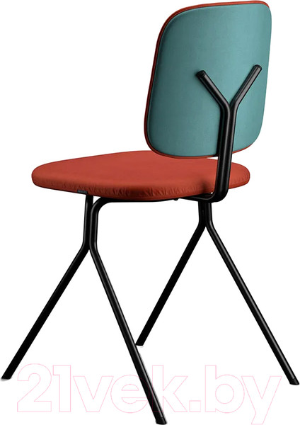 Изображение товара Стул Latitude Ror Y / RORCHYBKVLRDRDGRNBL (черный/темно-красный/зелено-синий)