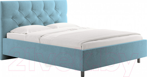Изображение товара Каркас кровати Сонум Bari 90x200 (рогожка голубой)