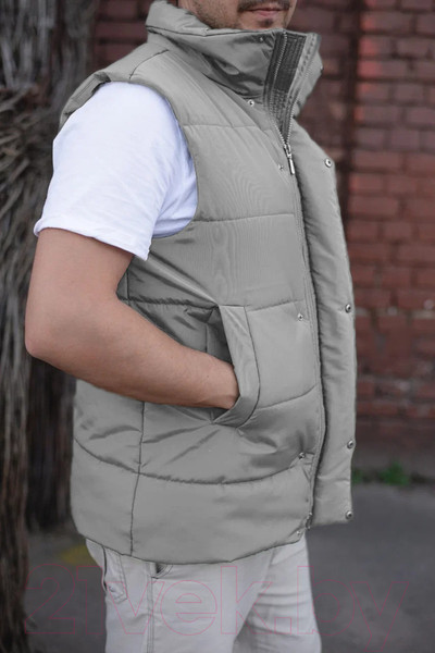 Изображение товара Жилет утепленный MT.Style 65 4ХL (серый)