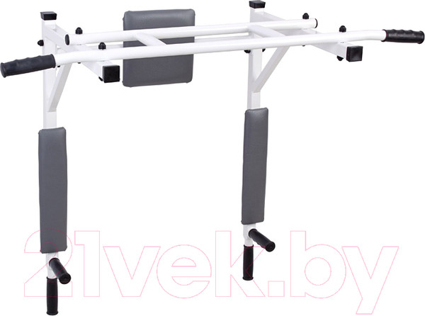 Изображение товара Турник Polini Sport Pulse Premium 3 в 1 / 0002592.14 (белый/серый)