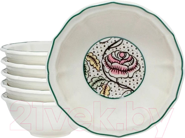 Изображение товара Набор салатников Lenardi Глория 205-230 (6шт)