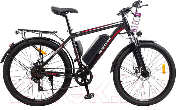Изображение товара Электровелосипед HIPER Engine MTB S1 27.5 350W (графитовый)