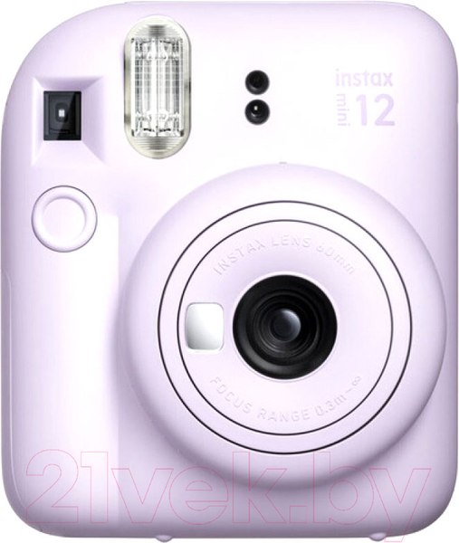 Изображение товара Фотоаппарат с мгновенной печатью Fujifilm Instax Mini 12 (пурпурный)