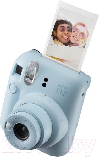 Изображение товара Фотоаппарат с мгновенной печатью Fujifilm Instax Mini 12 (голубой)