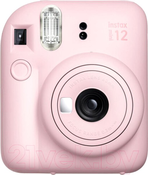 Изображение товара Фотоаппарат с мгновенной печатью Fujifilm Instax Mini 12 (розовый)