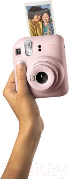 Изображение товара Фотоаппарат с мгновенной печатью Fujifilm Instax Mini 12 (розовый)