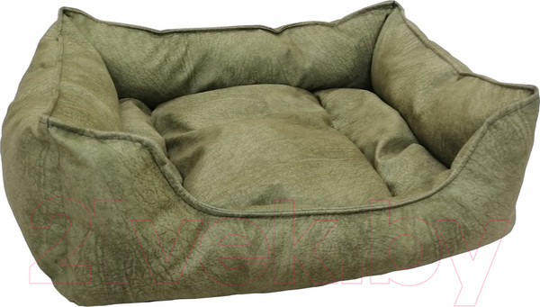 Изображение товара Лежанка для животных Happy Friends Пухлик комфорт / stm 596 (оливковый)