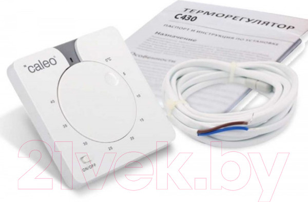 Изображение товара Терморегулятор для теплого пола Caleo С430