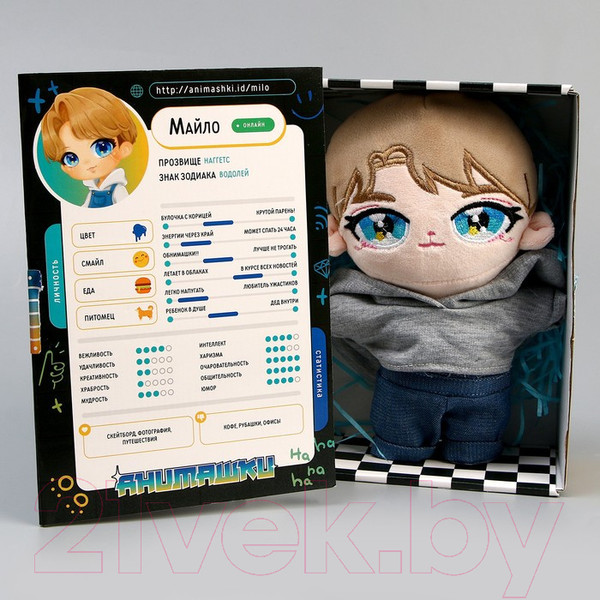 Изображение товара Мягкая игрушка Milo Toys Анимашка / 9561304