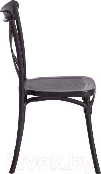 Изображение товара Стул Tetchair Cross 48x58x89 (пластик/черный)