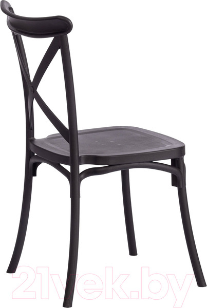 Изображение товара Стул Tetchair Cross 48x58x89 (пластик/черный)