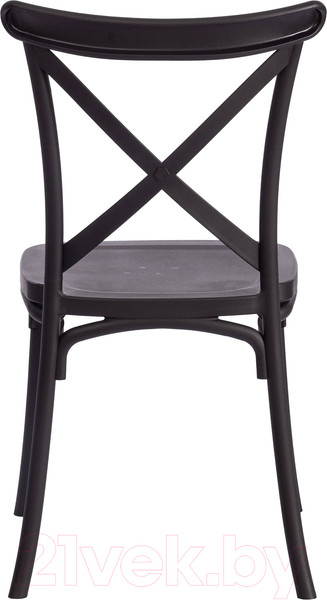 Изображение товара Стул Tetchair Cross 48x58x89 (пластик/черный)