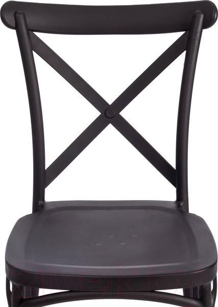 Изображение товара Стул Tetchair Cross 48x58x89 (пластик/черный)