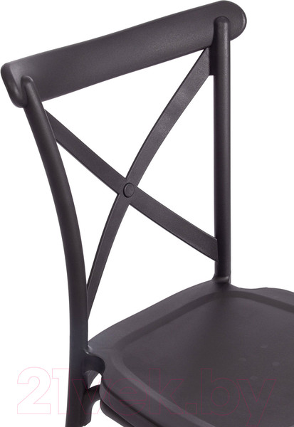 Изображение товара Стул Tetchair Cross 48x58x89 (пластик/черный)