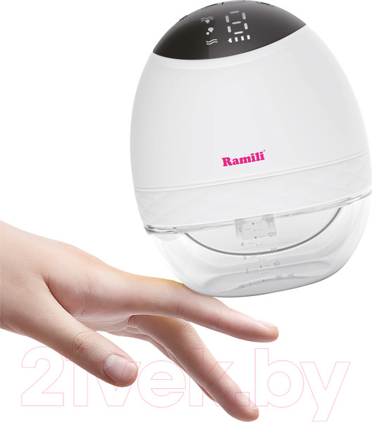 Изображение товара Молокоотсос электрический Ramili Двухфазный SE500 с двумя бутылочками / SE500240MLX2