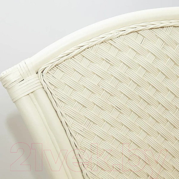 Изображение товара Комплект садовой мебели Tetchair Andrea Grand (белый/ткань рубчик/кремовый)