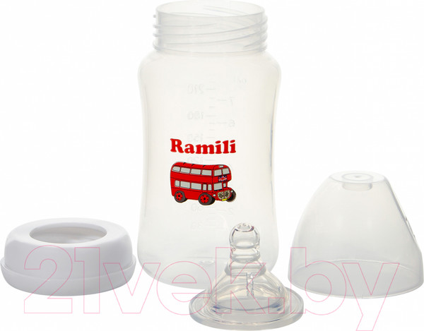 Изображение товара Молокоотсос ручной Ramili MC200 с бутылочкой / MC200240ML