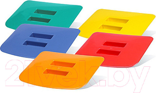 Изображение товара Крышка для мусорного контейнера Merida POKR-0039 / XWS017 (6л, красный)