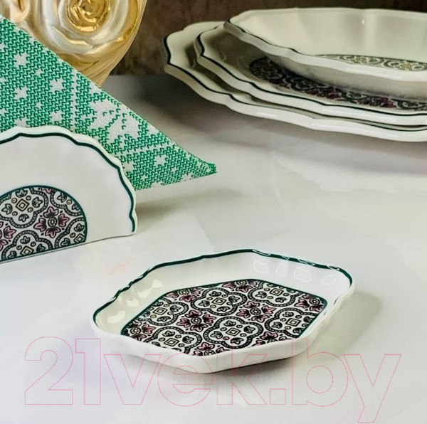 Изображение товара Блюдце Lenardi Дария 205-244 (6шт)