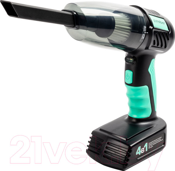 Изображение товара Портативный пылесос Endever SkyClean VC-295 (мятный/черный)