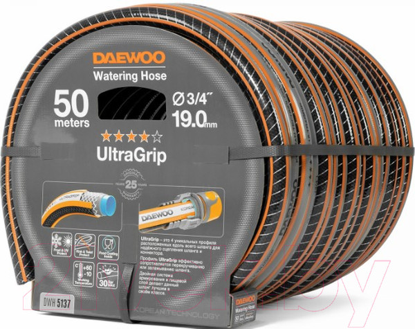 Изображение товара Шланг поливочный Daewoo Power 3/4" / DWH 5137