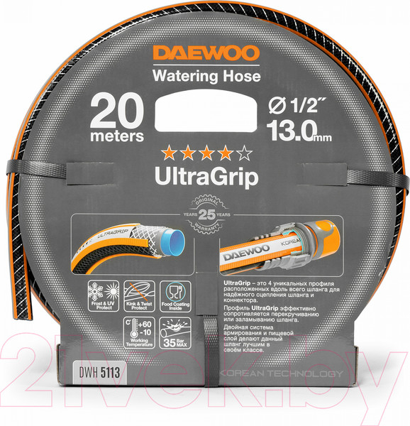 Изображение товара Шланг поливочный Daewoo Power 1/2" / DWH 5113