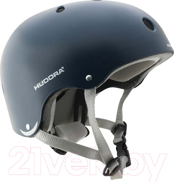 Изображение товара Защитный шлем Hudora Skaterhelm Midnight / 84114 (р-р 48-52, серый)