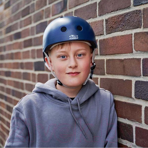 Изображение товара Защитный шлем Hudora Skaterhelm Midnight / 84119 (р-р 56-60, серый)