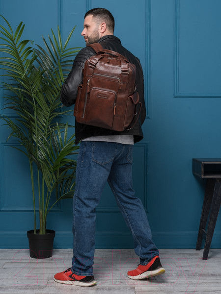 Изображение товара Рюкзак Carlo Gattini Premium Corruda 3092-53 (коричневый)