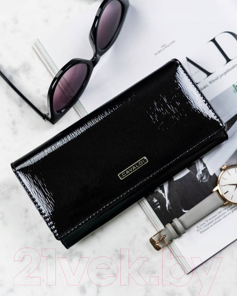 Изображение товара Портмоне Cedar Cavaldi H22-1-SH9 (черный)