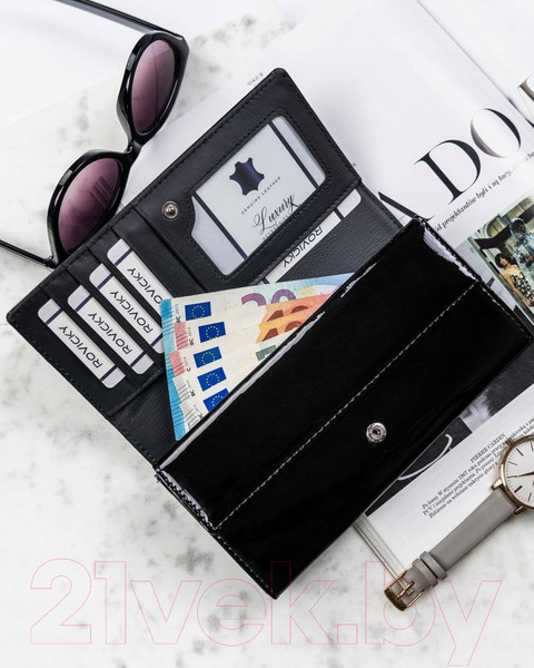 Изображение товара Портмоне Cedar Cavaldi H22-1-SH9 (черный)