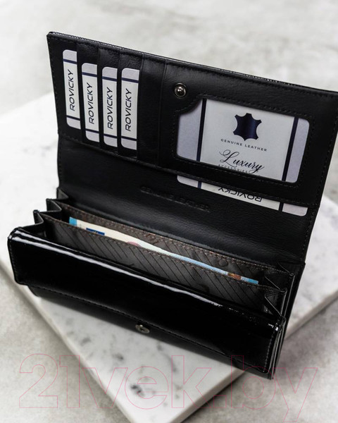 Изображение товара Портмоне Cedar Cavaldi H22-1-SH9 (черный)