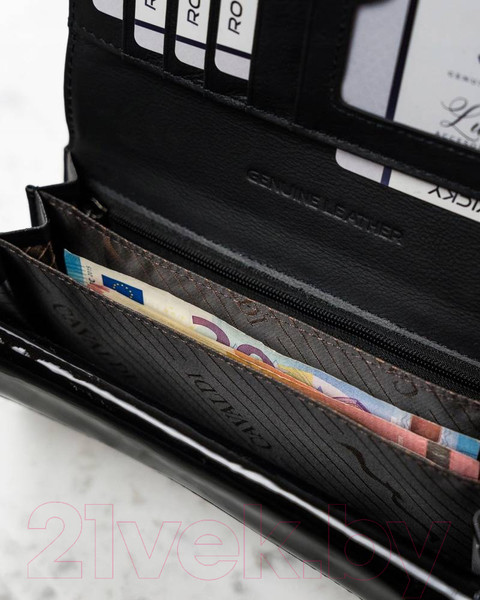 Изображение товара Портмоне Cedar Cavaldi H22-1-SH9 (черный)