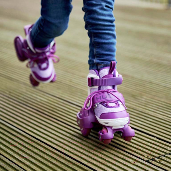 Изображение товара Роликовые коньки Hudora Rollschuh My First Quad / 22062 (р-р 30-33, Lavender)