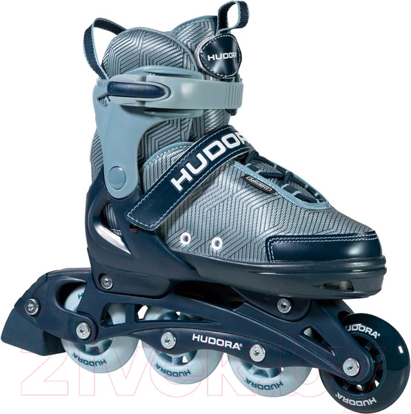 Изображение товара Роликовые коньки Hudora Inline Skates Leon 2.0 Ocean Gr / 28248 (р-р 33-36, серый)