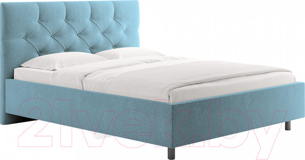 Изображение товара Каркас кровати Сонум Bari 180x200 (рогожка голубой)