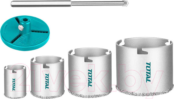 Изображение товара Набор коронок TOTAL TAC44061 (6шт)